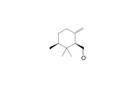 (+)-(1R,3S)-2,2,3-TRIMETHYL-6-METHYLIDENE-CYCLOHEXANE-1-CARBALDEHYDE