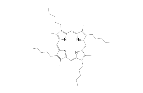 21H,23H-Porphine, 2,7,12,17-tetramethyl-3,8,13,18-tetrapentyl-