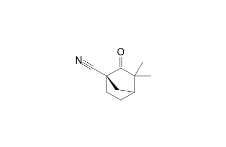 (+)-(1S)-3,3-dimethyl-2-oxo-1-norbornanecarbonitrile