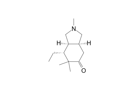 7.alpha.-ethyl-2,6,6-trimethyl-cis-perhydroisoindol-5-one