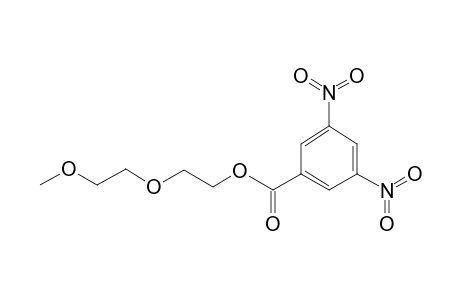 2-(2-Methoxyethoxy)ethyl 3,5-dinitrobenzoate