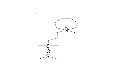 DIMETHYL(TRIMETHYLSILYLOXY)(PERHYDROAZEPINOPROPYL)SILANE IODOMETHYLATE