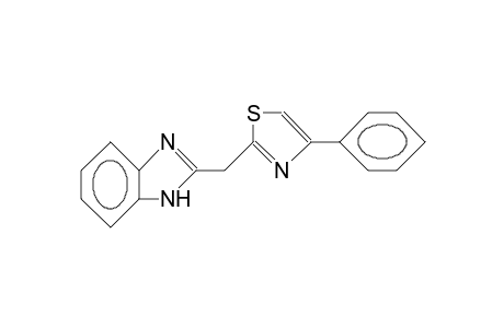 2-(2-Benzimidazolylmethyl)-4-phenyl-thiazole