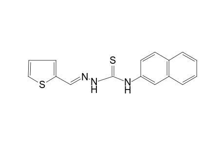 2-Thiophenecarboxaldehyde, 4-(2-naphthyl)-3-thiosemicarbazone