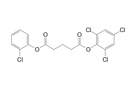 Glutaric acid, 2,4,6-trichlorophenyl 2-chlorophenyl ester