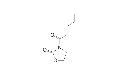 3-(TRANS-2'-PENTENOYL)-OXAZOLIDIN-2-ONE