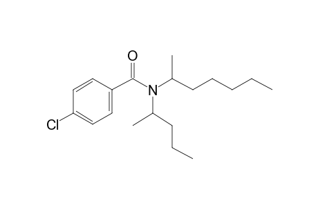 Benzamide, 4-chloro-N-(2-pentyl)-N-(hept-2-yl)-