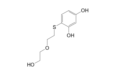 4-{[2-(2-hydroxyethoxy)ethyl]thio}resorcinol