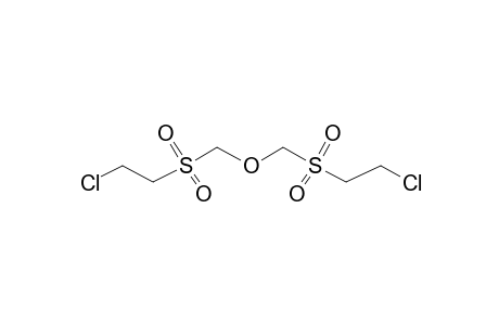 Ethane, 2,2'-[oxybis(methylenesulfonyl)]bis[1-chloro-