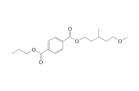 Terephthalic acid, 3-methyl-5-methoxypentyl propyl ester