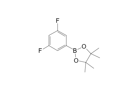 2-(3,5-Difluorophenyl)-4,4,5,5-tetramethyl-1,3,2-dioxaborolane