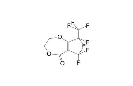 6-TRIFLUOROMETHYL-5-PERFLUOROETHYL-2,3-DIHYDRO-1,4-DIOXEPIN-6-ONE-5