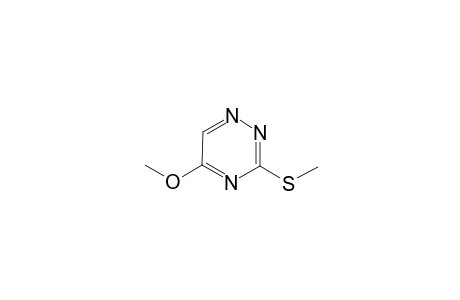 5-Methoxy-3-(methylthio)-1,2,4-triazine