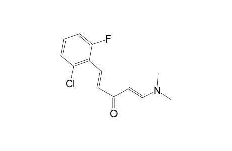 Penta-1,4-dien-3-one, 1-(2-chloro-6-fluorophenyl)-5-dimethylamino-