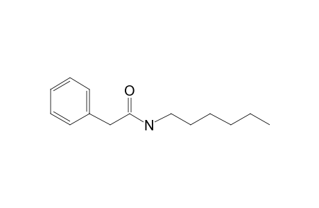 Phenylacetamide, N-hexyl-