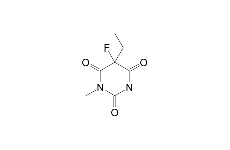 N-Methyl-5-fluoro-5-ethyl-2,4,6-pyrimidinetrione