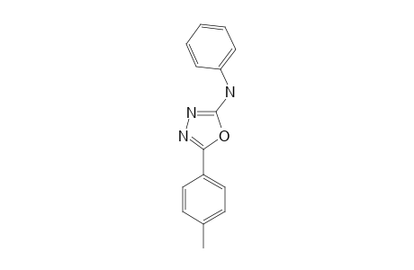 2-(4-Methylphenyl)-5-(phenylamino)-1,3,4-oxadiazole