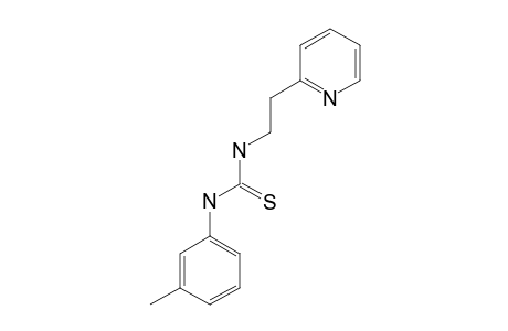 1-[2-(2-pyridyl)ethyl]-2-thio-3-m-tolylurea