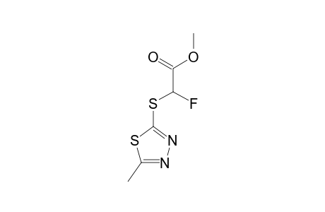 METHYL-ALPHA-FLUORO-ALPHA-[2-(5-METHYL-1,3,4-THIADIAZOLYL)-THIO]-ACETATE