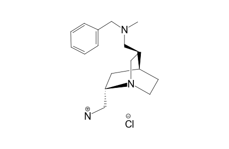 C9-NH2-C10-BNMEN-QCI*HCL;(1S,3S,4S,6S)-(6-AMINOMETHYL-1-AZA-BICYCLO-[2.2.2]-OCT-3-YL-METHYL)-BENZYL-METHYL-AMINE-HYDROCHLORIDE