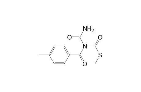 Thioallophanic acid, N-(p-toluoyl)-, S-methylester