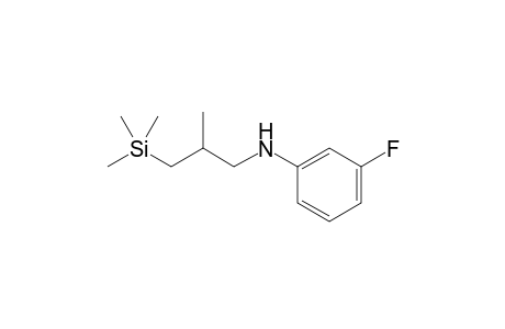 N-(2-Methyl-3-(trimethylsilyl)propyl)-3-fluoroaniline