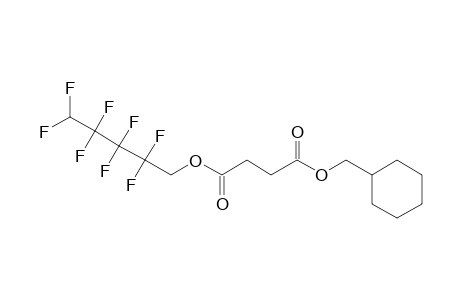 Succinic acid, cyclohexylmethyl 2,2,3,3,4,4,5,5-octafluoropentyl ester