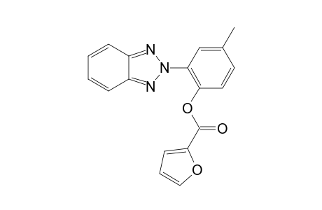 2-(2H-1,2,3-benzotriazol-2-yl)-4-methylphenyl 2-furoate