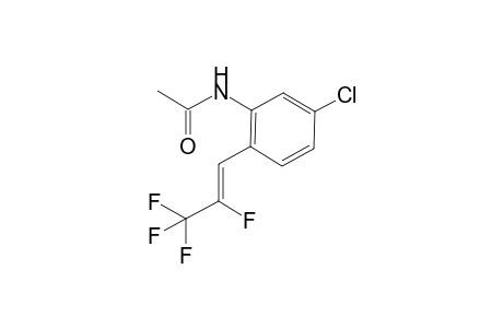 (Z)-N-(5-chloro-2-(2,3,3,3-tetrafluoroprop-1-en-1-yl)phenyl)acetamide