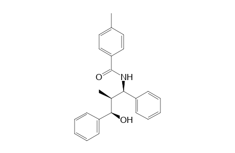 (1R*,2S*,3R*)-2-Methyl-3-[(para-methylbenzoyl)-amino]-1,3-diphenyl-1-propanol