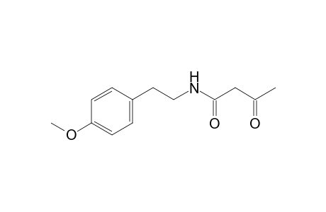 N-(p-methoxyphenethyl)acetoacetamide