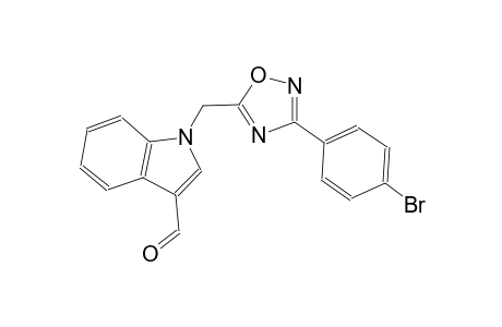 1-{[3-(4-bromophenyl)-1,2,4-oxadiazol-5-yl]methyl}-1H-indole-3-carbaldehyde