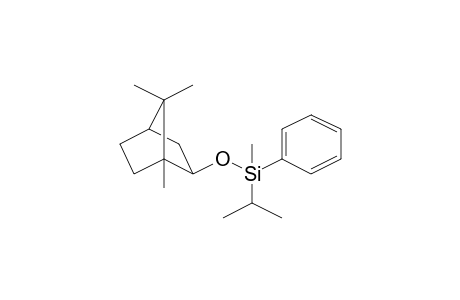 2-bornyloxy-isopropyl-methyl-phenyl-silane