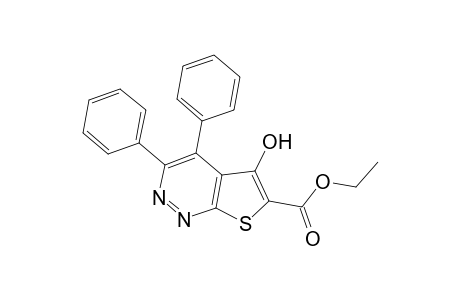 Ethyl 5-hydroxy-3,4-diphenylthieno[2,3-c]pyridazine-6-carboxylate