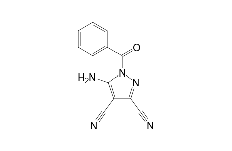 5-Amino-1-benzoyl-1H-pyrazole-3,4-dicarbonitrile