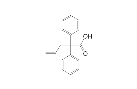 2,2-Diphenyl-4-pentenoic acid