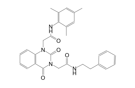 1,3-quinazolinediacetamide, 1,2,3,4-tetrahydro-2,4-dioxo-N~3~-(2-phenylethyl)-N~1~-(2,4,6-trimethylphenyl)-