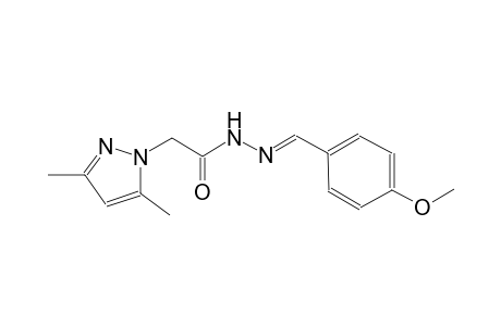 1H-pyrazole-1-acetic acid, 3,5-dimethyl-, 2-[(E)-(4-methoxyphenyl)methylidene]hydrazide