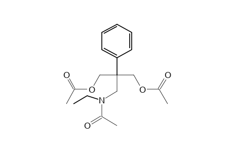 N-[beta,beta-BIS(HYDROXYMETHYL)PHENETHYL]-N-ETHYLACETAMIDE, DIACETATE