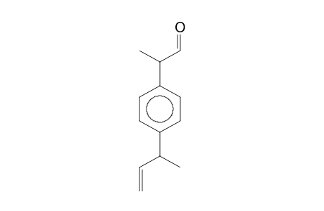 Benzene, 1-(1-formylethyl)-4-(1-buten-3-yl)-