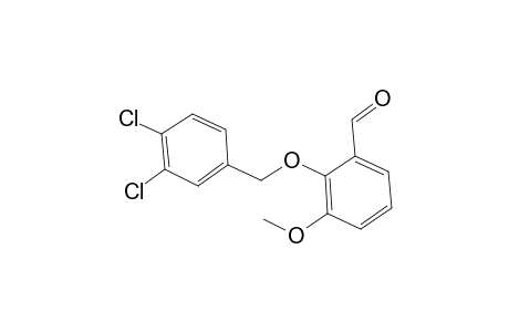 2-[(3,4-Dichlorobenzyl)oxy]-3-methoxybenzaldehyde