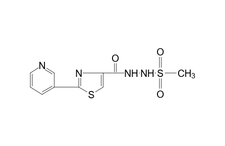 1-(methylsulfonyl)-2-{[2-(3-pyridyl)-4-thiazolyl]carbonyl}hydrazine