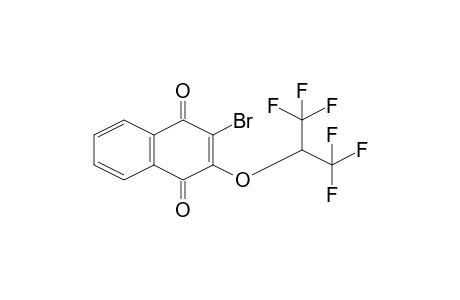 2-Bromo-3-(2,2,2-trifluoro-1-trifluoromethylethoxy)[1,4]naphthoquinone