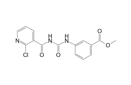 m-[3-(2-Chloronicotinoyl)urido]benzoic acid, methyl ester