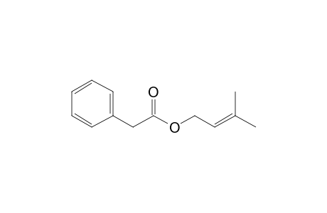 Phenylacetic acid, 3-methylbut-2-enyl ester