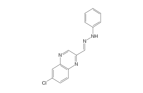 6-chloro-2-quinoxalinecarboxaldehyde, phenylhydrazone