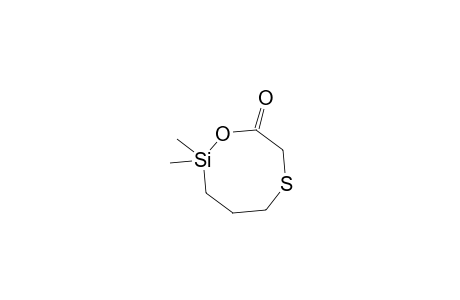 2,2-Dimethyl-1,6,2-oxathiasilocan-8-one