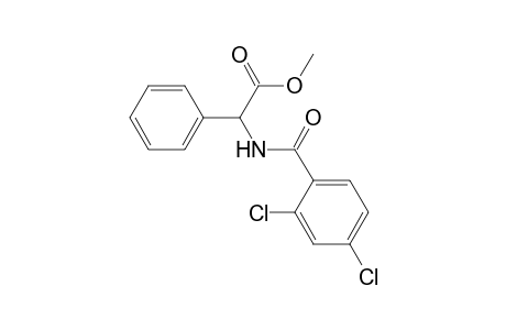 Methyl [(2,4-dichlorobenzoyl)amino](phenyl)acetate