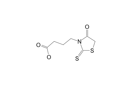 4-(4-oxo-2-Thioxo-1,3-thiazolidin-3-yl)butanoic acid