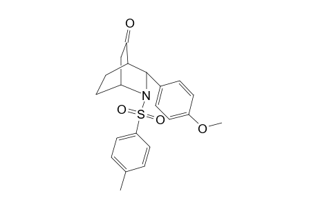 exo-3-(4-Methoxyphenyl)-2-(4-tolylsulfonyl)-2-azabicyclo[2.2.2]octan-5-one